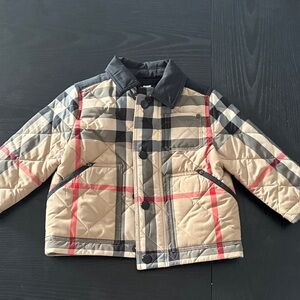 Burberry Baby Plaid Jacket